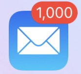 1000 Unread Emails